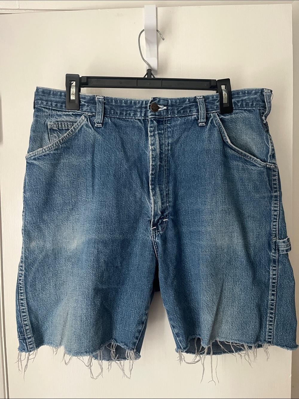 Dickies Blue Denim Cut-Off Shorts